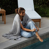 Luxxe Feather Yarn Throw