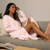 Luxxe Feather Yarn Robe
